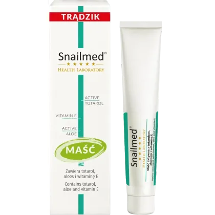 Zdjęcie Snailmed Przeciwtrądzikowa lipoaktywna maść z totarolem i witaminami 25 ml