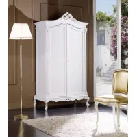 Picture Regency wardrobe made of wood for the bedroom or living room