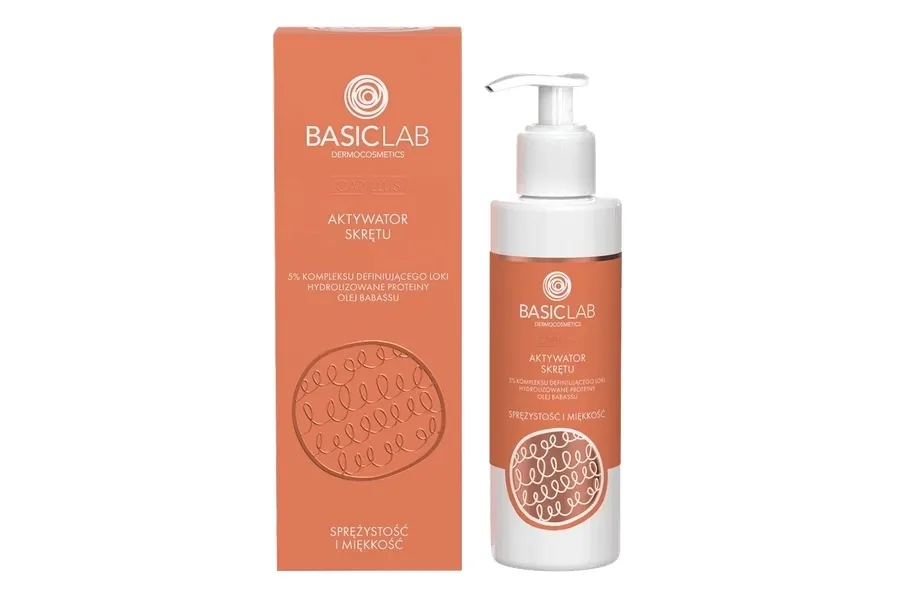 obrazek 1 Basiclab Aktywator skrętu 200 ml Basiclab Dermocosmetics
