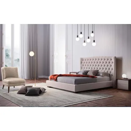 Zdjęcie Eleganckie łóżko od włoskiego producenta w 3 wariantach