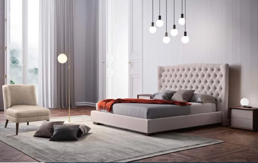 obrazek 1 Eleganckie łóżko od włoskiego producenta w 3 wariantach