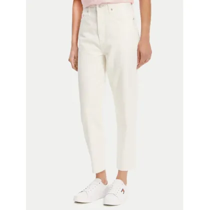 Zdjęcie Tommy Jeans Jeansy DW0DW20042 Beżowy Mom Fit