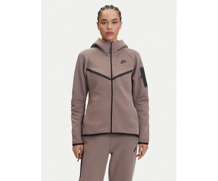 obrazek 1 Nike Bluza Tech Fleece Windrunner HV6747 Brązowy Regular Fit