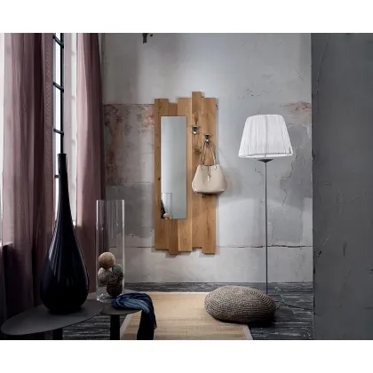 Zdjęcie Wyjątkowy włoski panel z lustrem i wieszakiem do sypialni lub pokoju – La Primavera