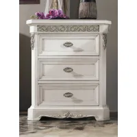 Picture Exclusive Italian Renaissance-style bedside table for the bedroom