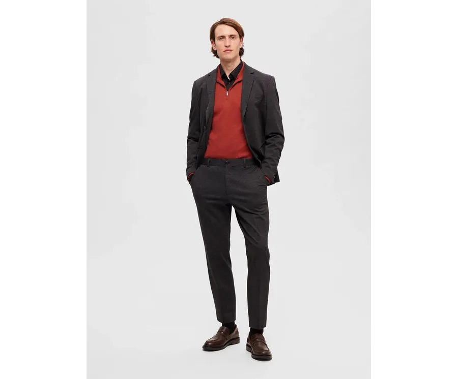 obrazek 1 Selected Homme Sweter 16074687 Pomarańczowy Regular Fit