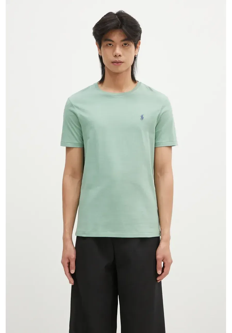 obrazek 1 Polo Ralph Lauren t-shirt bawełniany kolor zielony 710671438