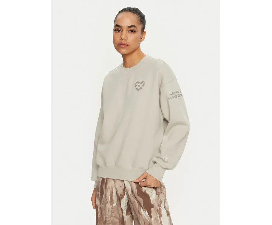 obrazek 1 Champion Bluza 117494 Écru Loose Fit