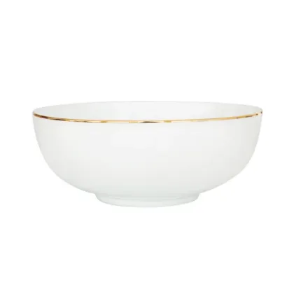 Zdjęcie Porcelanowa okrągła miska na sałatkę 25 cm z kolekcji Brash