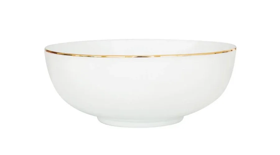 obrazek 1 Porcelanowa okrągła miska na sałatkę 25 cm z kolekcji Brash