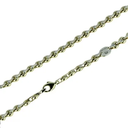 Zdjęcie Płaski błyszczący łańcuszek o długości 60 cm