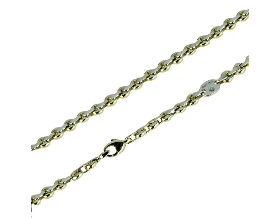 obrazek 1 Płaski błyszczący łańcuszek o długości 60 cm