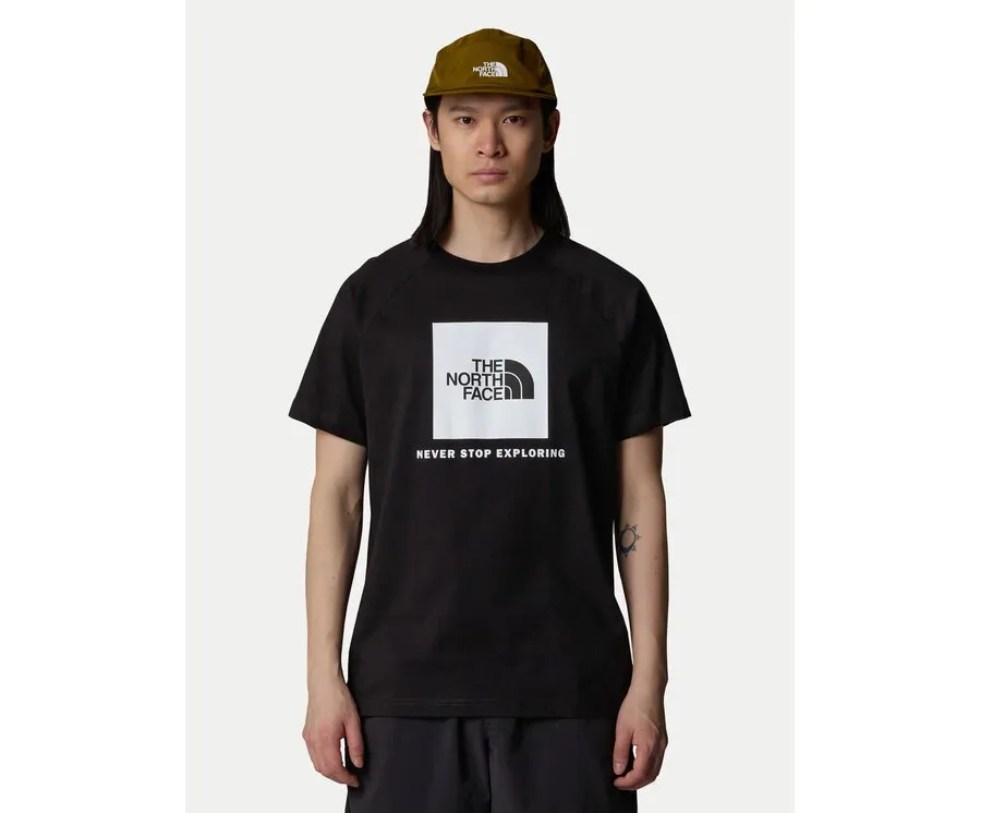 obrazek 1 The North Face T-Shirt Redbox NF0A87NJ Czarny Regular Fit