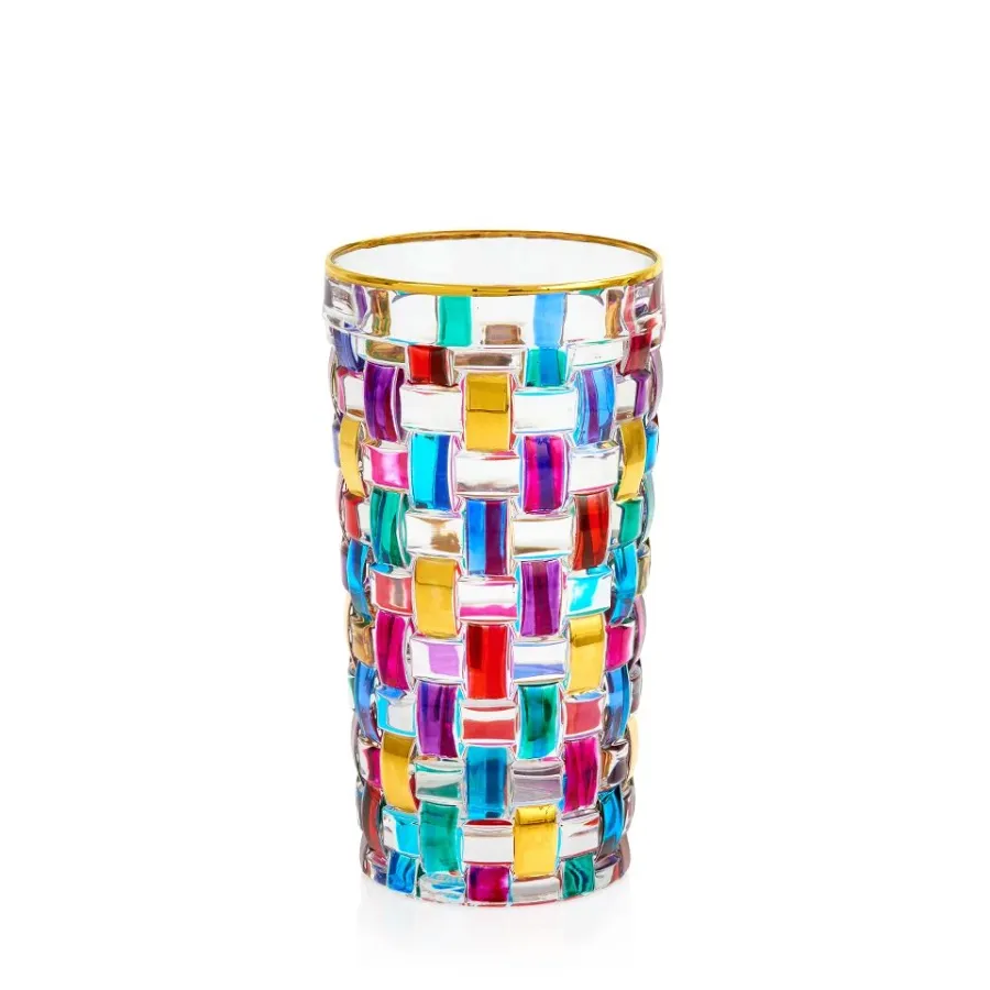 obrazek 1 Kolorowy komplet 6 szklanek do degustacji drinków (395 ml)