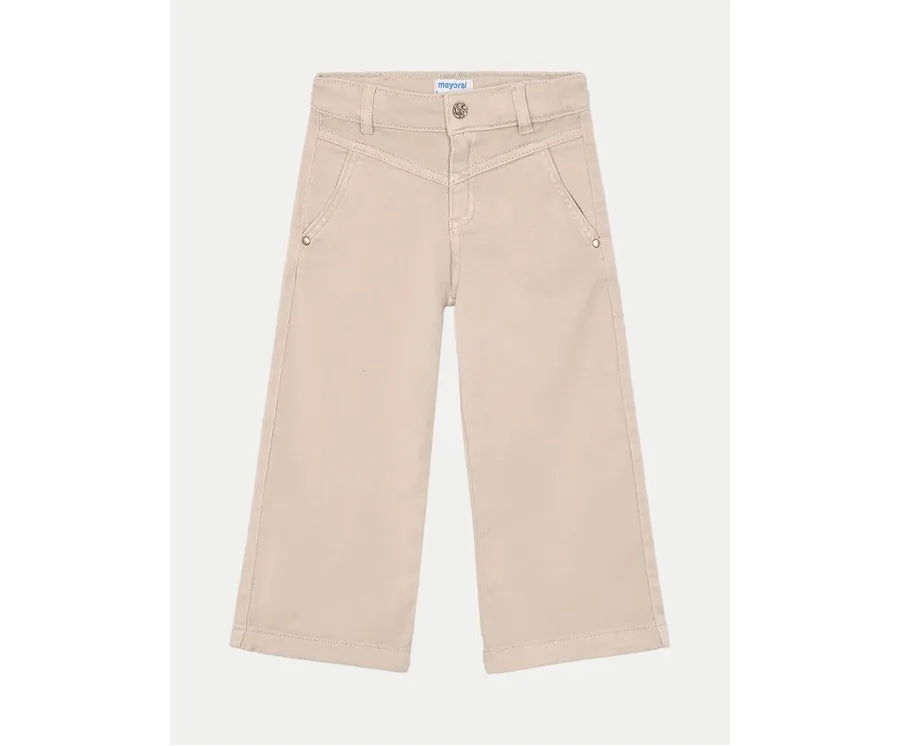 obrazek 1 Mayoral Jeansy 3555 Beżowy Relaxed Fit