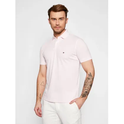 Zdjęcie Tommy Hilfiger Polo 1985 MW0MW17770 Różowy Regular Fit