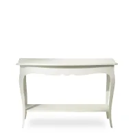 Picture Solid wood console with lower shelf H.80xL.120xP.44 cm