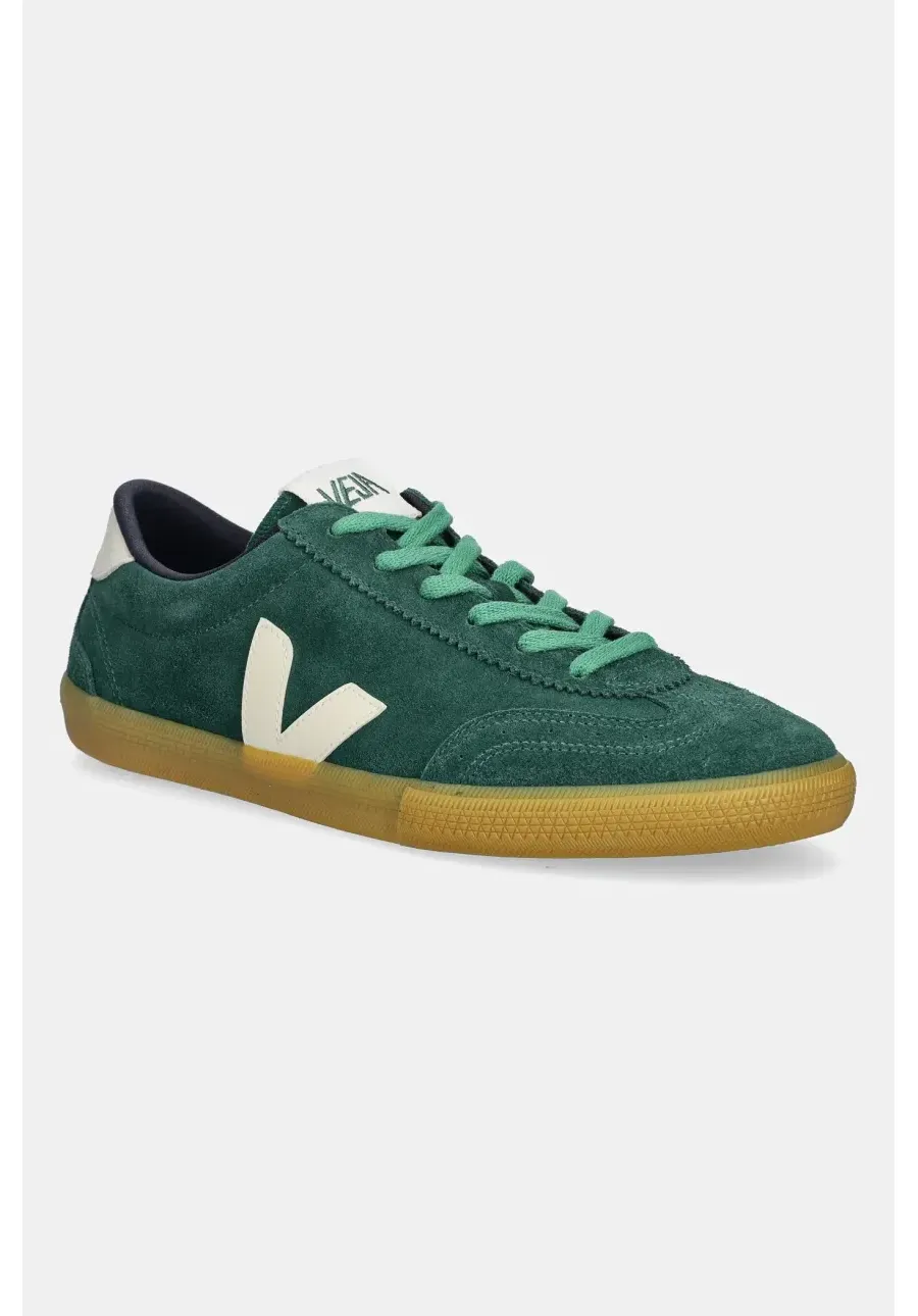 obrazek 1 Veja sneakersy zamszowe Volley męskie kolor zielony VO0320515B