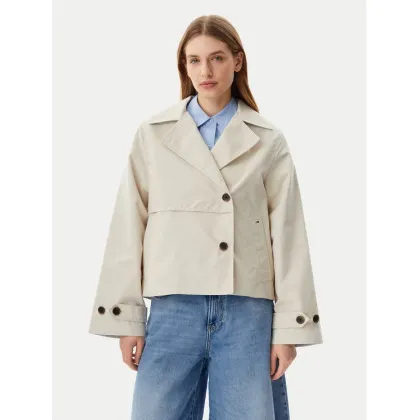 Zdjęcie Tommy Jeans Trencz DW0DW21348 Beżowy Regular Fit