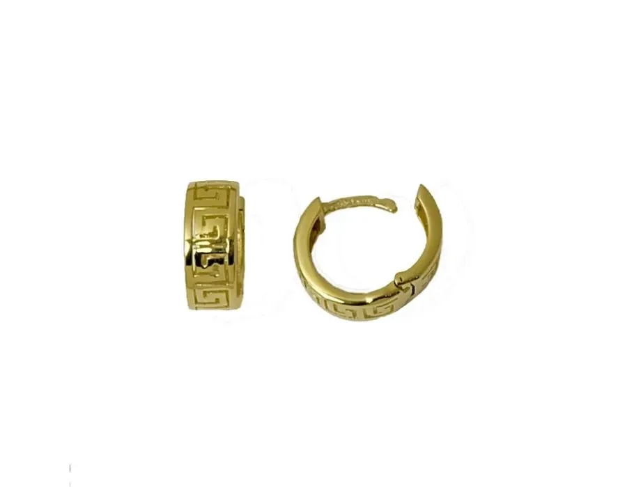 obrazek 1 Kolczyki koła Versace o szerokości 5 mm. średnica 10mm.