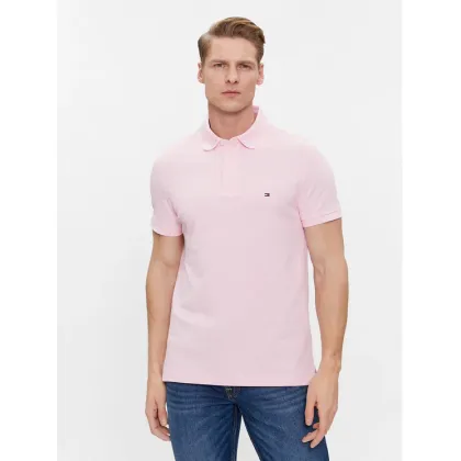 Zdjęcie Tommy Hilfiger Polo 1985 MW0MW17771 Różowy Slim Fit