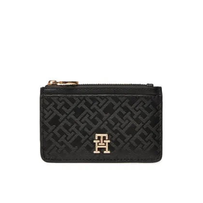 Zdjęcie Tommy Hilfiger Etui na karty kredytowe Th Distinct Long Cc Holder Mono AW0AW17401 Czarny