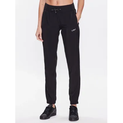 Zdjęcie CMP Spodnie dresowe 3C83176 Czarny Regular Fit