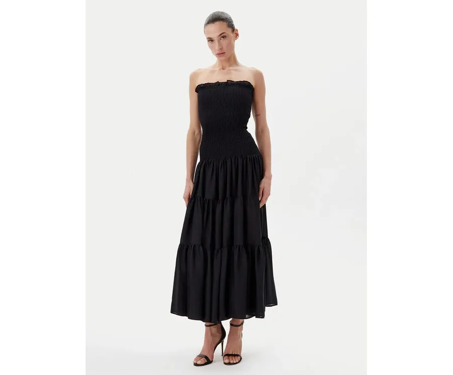 obrazek 1 Eleh Sukienka wieczorowa ESS250137 Czarny Regular Fit