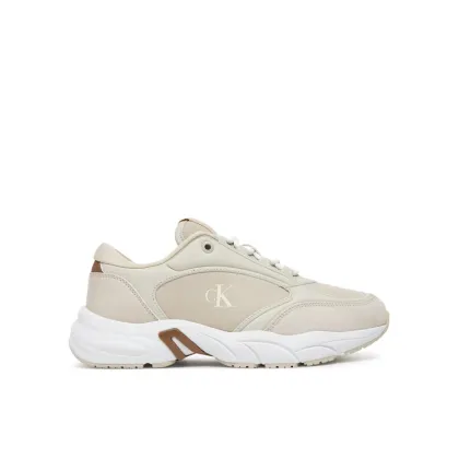 Zdjęcie Calvin Klein Jeans Sneakersy Retro Tennis Mg Mix YW0YW01743 Beżowy