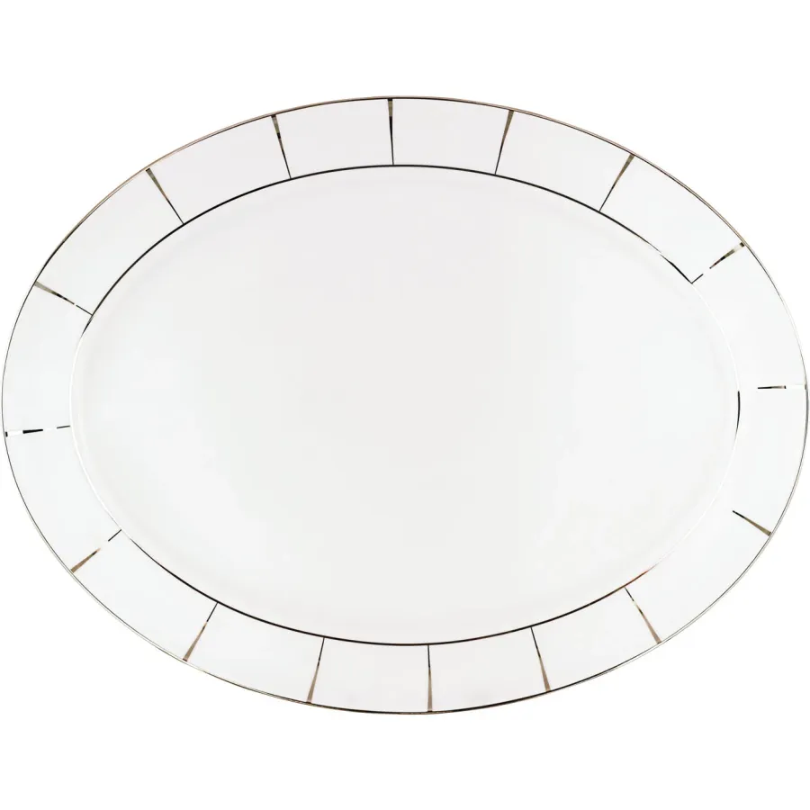 obrazek 9 Oryginalny komplet zastawy stołowej z porcelany dla 12 osób - Porcel