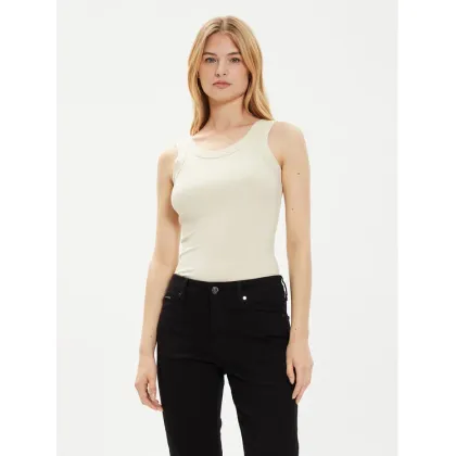 Zdjęcie Calvin Klein Top K20K207190 Beżowy Slim Fit