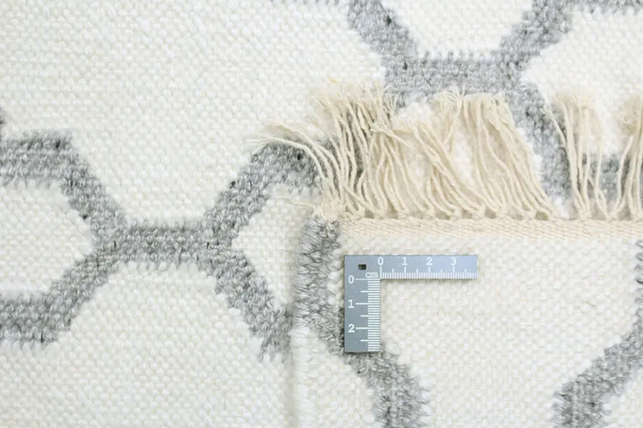 picture 2 Unconventional carpet Moroccan clover, white - CARPE DIEM WHITE 7060