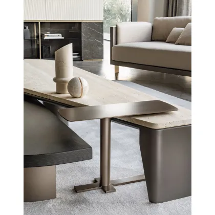 Zdjęcie Designerski stolik kawowy w stylu minimalistycznym