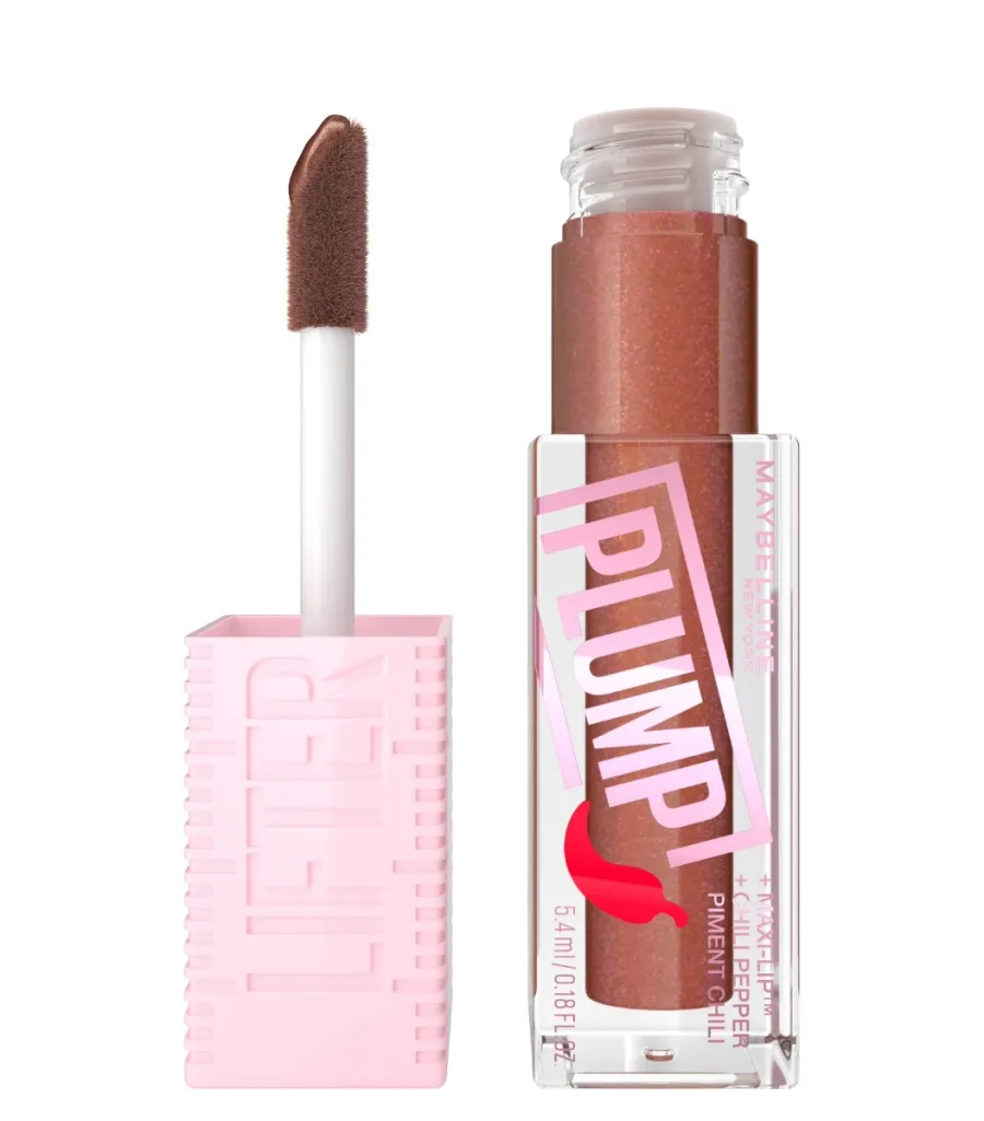 obrazek 1 Maybelline Lifter Plump Błyszczyk do ust 007 Cocoa Zing Cocoa Zing 5 ml