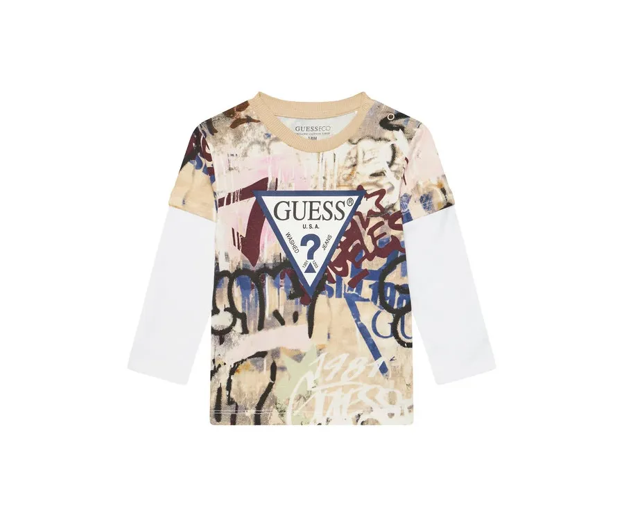 obrazek 1 Guess Bluzka N5YI09 K8HM4 Kolorowy Regular Fit