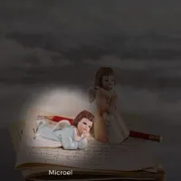 Zdjęcie Porcelanowa lalka aniołka malowana ręcznie - Sibania