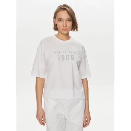 Zdjęcie New Balance T-Shirt WT41519 Biały Oversize