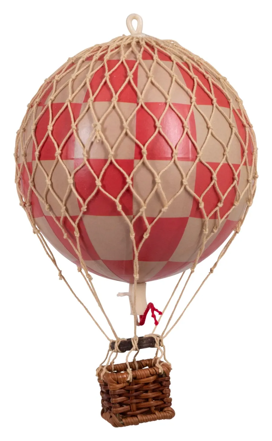 obrazek 1 Dekoracyjny balon w czerwone kwadraty - Authentic Models