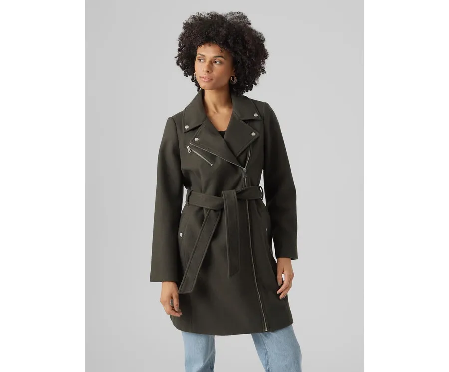 obrazek 1 Vero Moda Płaszcz przejściowy 10289973 Szary Regular Fit