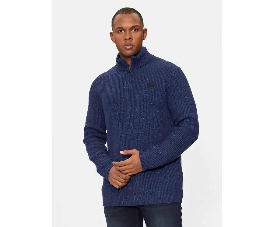 obrazek 1 G-Star Raw Sweter D25123-D754 Granatowy Regular Fit
