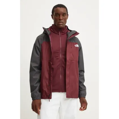 Zdjęcie The North Face kurtka outdoorowa Quest Triclimate kolor bordowy NF0A3YFH7OK1