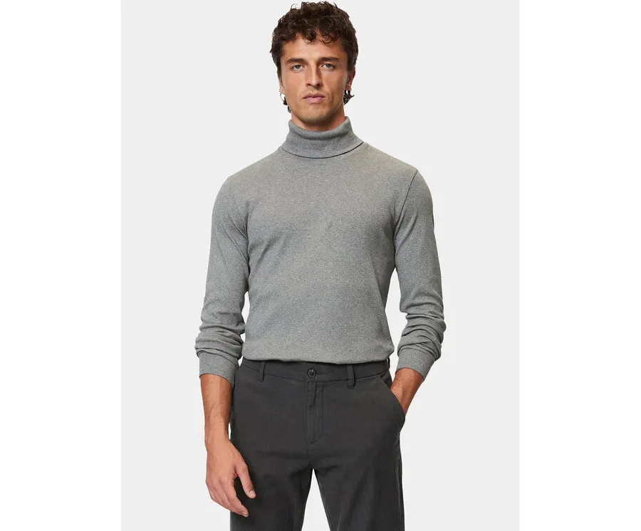 obrazek 1 Marc O'Polo Golf M29 2202 52100 Szary Regular Fit