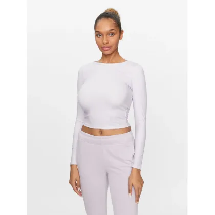 Zdjęcie 4F Koszulka techniczna 4FAW23TLONF166 Fioletowy Slim Fit