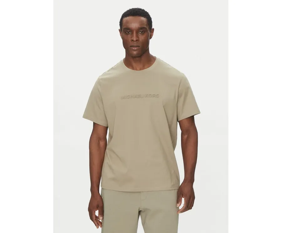 obrazek 1 Michael Kors T-Shirt CF4529H1V2 Beżowy Regular Fit