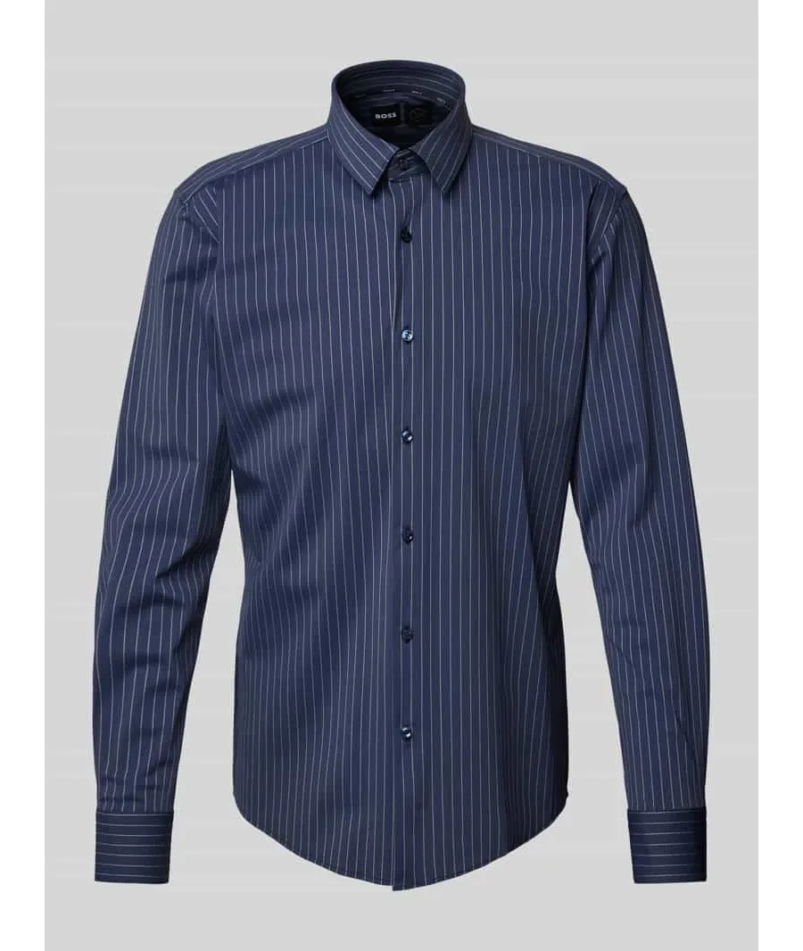 obrazek 1 Koszula biznesowa o kroju slim fit z listwą guzikową