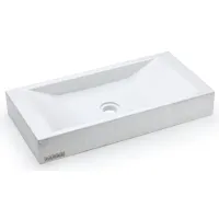 Picture Elegant washbasin 60 cm SIRIUS BASIC – natural, without decor, without varnish