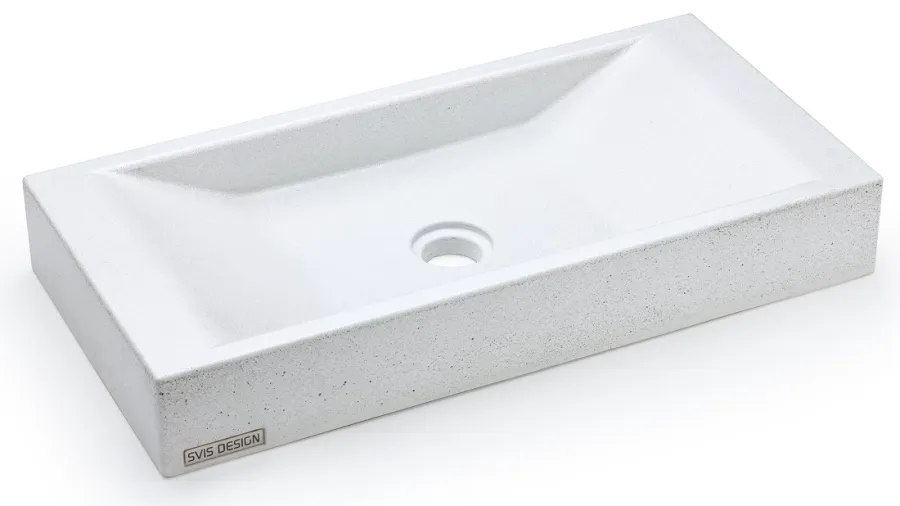 obrazek 1 Elegancka umywalka 60 cm SIRIUS BASIC – naturalny, bez dekoru, bez lakieru