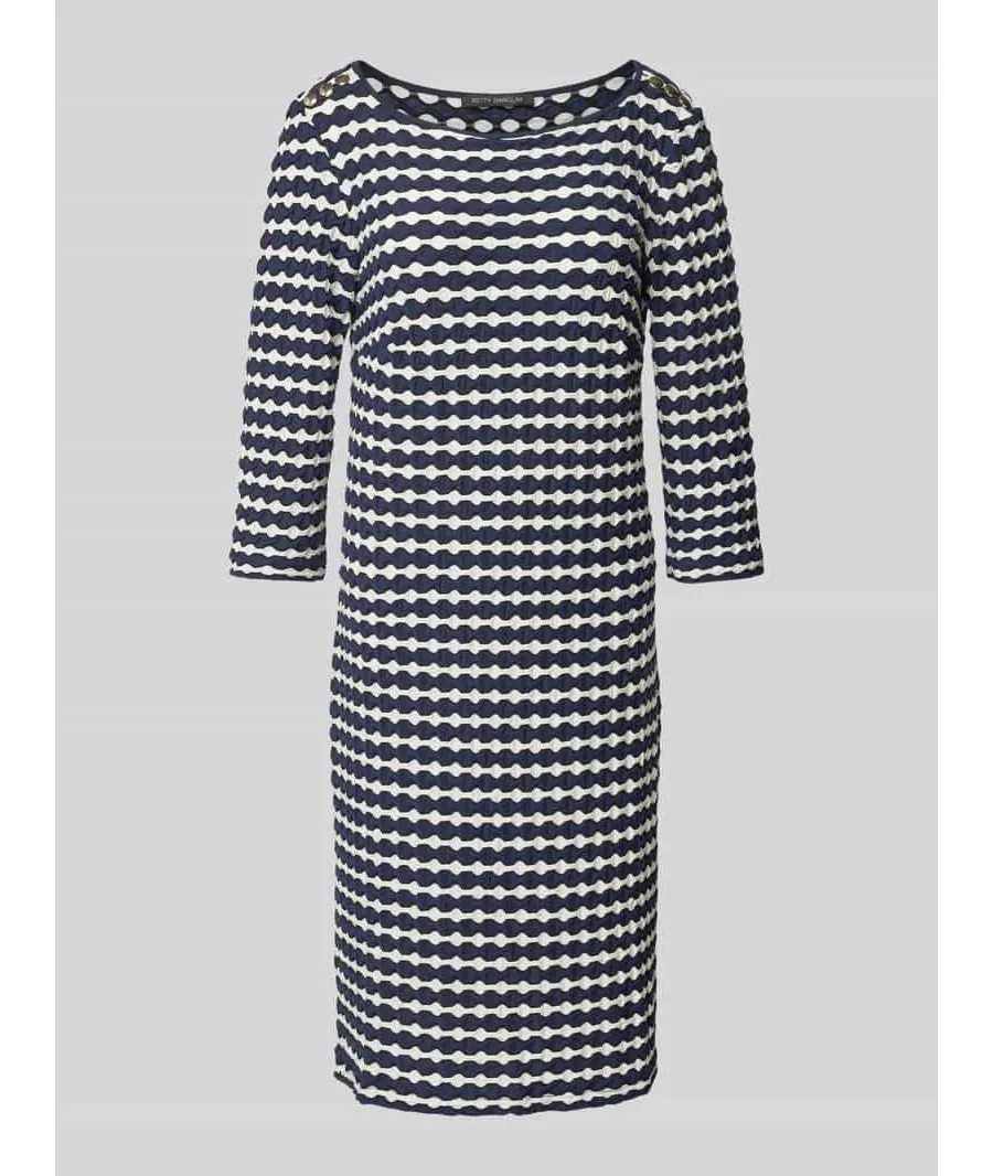 obrazek 1 Sukienka o długości do kolan z rękawem o dł. 3/4