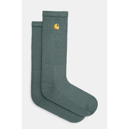 Zdjęcie Carhartt WIP skarpetki Chase Socks kolor zielony I029421.2N0XX