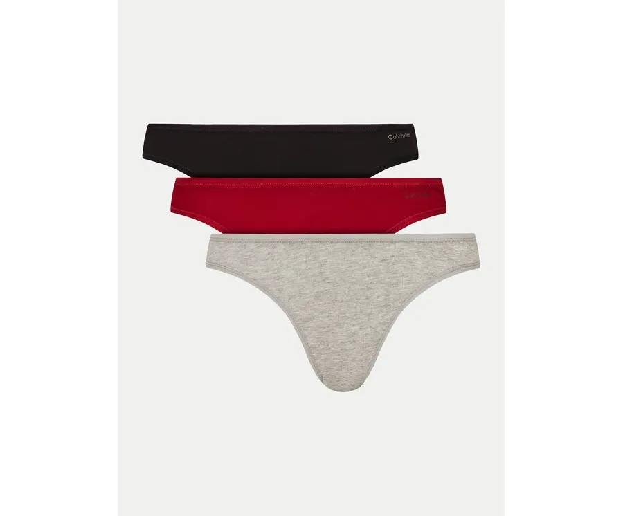obrazek 1 Calvin Klein Underwear Komplet 3 par fig klasycznych 000QD5218E Kolorowy